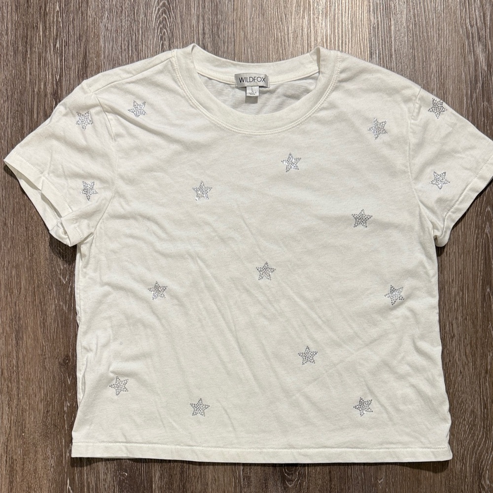 Wildfox Star Pattern Tee